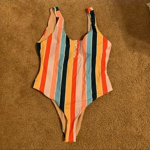 One piece bathing suit